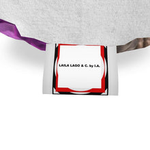 Load image into Gallery viewer, Cuscino rotondo con stampa artistico linea Vita sottomarina