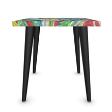 Carica l'immagine nel visualizzatore di Gallery, Tavolino laterale con stampa artistica linea -Mistery-