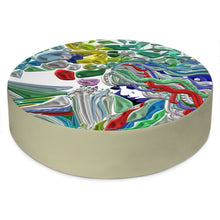 Carica l'immagine nel visualizzatore di Gallery, Cuscino rotondo da pavimento linea -Mistery-