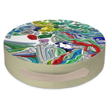 Carica l'immagine nel visualizzatore di Gallery, Cuscino rotondo da pavimento linea -Mistery-