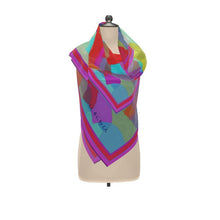 Load image into Gallery viewer, Foulard in seta linea La trasparenza dell'amore