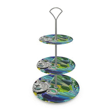 Carica l'immagine nel visualizzatore di Gallery, Alzatina per dolci personalizzata Linea -Il fiume di Galatea-