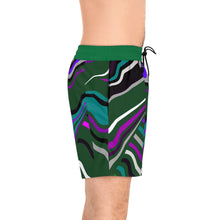 Load image into Gallery viewer, Men's Mid-Length Swim Shorts (AOP) Laila Lago & C. by I.A.