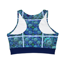 Carica l'immagine nel visualizzatore di Gallery, High Neck Crop Bikini Top (AOP) LailaLago & C. by I.A.