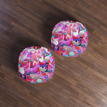 Carica l'immagine nel visualizzatore di Gallery, Tufted Floor Pillow, Round Laila Lago & C. by I.A.