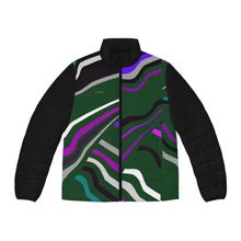 Load image into Gallery viewer, Men's Puffer Jacket (AOP) Laila Lago & C. by Iannilli Antonella