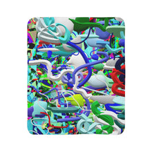 Load image into Gallery viewer, Fleece Sherpa Blanket Laila Lago & C. by I.A.