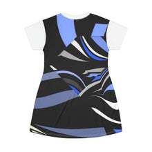 Carica l'immagine nel visualizzatore di Gallery, All Over Print T-Shirt Dress Laila Lago & C. by I.A.