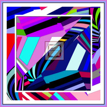 Carica l'immagine nel visualizzatore di Gallery, Foulard in seta linea Mai invisibili