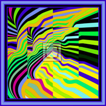 Carica l'immagine nel visualizzatore di Gallery, Foulard in seta linea Mai invisibili