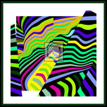 Carica l'immagine nel visualizzatore di Gallery, Foulard in seta linea Mai invisibili