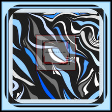 Carica l'immagine nel visualizzatore di Gallery, Foulard  in seta linea  Donna riflessi città