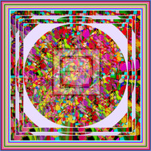 Load image into Gallery viewer, Foulard in seta linea Tulips