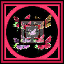 Carica l'immagine nel visualizzatore di Gallery, Foulard  in seta linea Farfalle