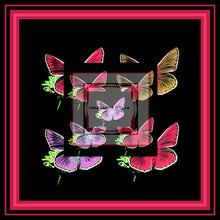 Load image into Gallery viewer, Foulard in seta linea Farfalle