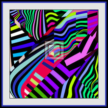 Carica l'immagine nel visualizzatore di Gallery, Foulard in seta linea Mai invisibili