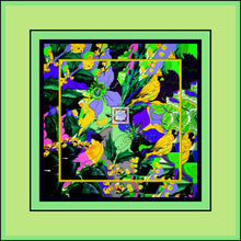 Carica l'immagine nel visualizzatore di Gallery, Foulard in seta linea I fiori