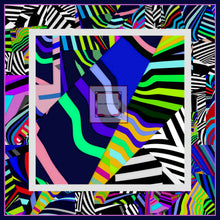 Carica l'immagine nel visualizzatore di Gallery, Foulard in seta linea Mai invisibili