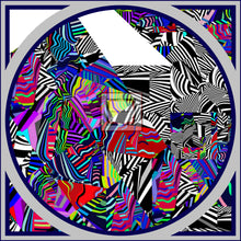 Carica l'immagine nel visualizzatore di Gallery, Foulard in seta linea Mai invisibili