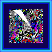 Carica l'immagine nel visualizzatore di Gallery, Foulard in seta linea Mai invisibili