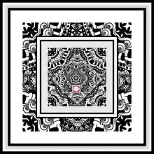 Carica l'immagine nel visualizzatore di Gallery, Foulard in seta linea Multi grafica