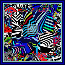 Carica l'immagine nel visualizzatore di Gallery, Foulard in seta linea Mai invisibili