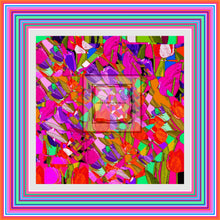 Carica l'immagine nel visualizzatore di Gallery, Foulard in seta linea Tulips