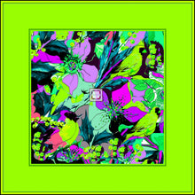 Carica l'immagine nel visualizzatore di Gallery, Foulard in seta linea I fiori