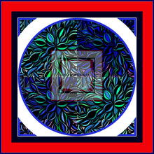 Carica l'immagine nel visualizzatore di Gallery, Foulard linea Riflessi