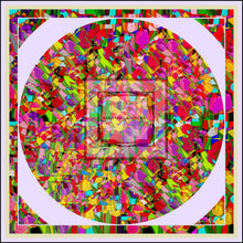 Load image into Gallery viewer, Foulard in seta linea Tulips