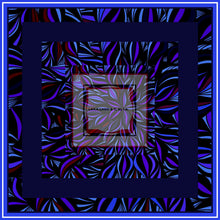 Carica l'immagine nel visualizzatore di Gallery, Foulard in seta linea Riflessi