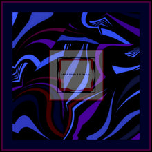 Carica l'immagine nel visualizzatore di Gallery, Foulard in seta linea Le onde