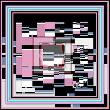 Carica l'immagine nel visualizzatore di Gallery, Foulard in seta linea Il mare dentro