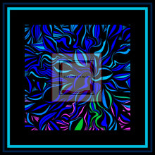 Carica l'immagine nel visualizzatore di Gallery, Foulard in seta linea Riflessi