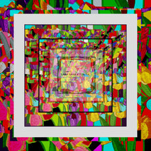 Load image into Gallery viewer, Foulard in seta linea Tulips