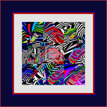 Carica l'immagine nel visualizzatore di Gallery, Foulard in seta linea Mai invisibili