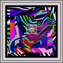 Carica l'immagine nel visualizzatore di Gallery, Foulard in seta linea Mai invisibili