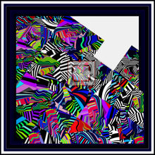 Carica l'immagine nel visualizzatore di Gallery, Foulard in seta linea Mai invisibili