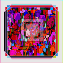 Carica l'immagine nel visualizzatore di Gallery, Foulard in seta linea Tulips