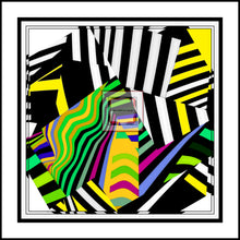 Carica l'immagine nel visualizzatore di Gallery, Foulard in seta linea Mai invisibili