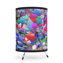 Load image into Gallery viewer, Tripod Lamp with High-Res Printed Shade, Laila Lago & C. by I.A.