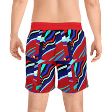 Carica l'immagine nel visualizzatore di Gallery, Men's Mid-Length Swim Shorts (AOP) Laila Lago & C. by I.A.