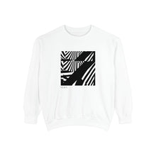 Load image into Gallery viewer, Abstract Zebra Stripe Sweatshirt