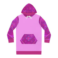 Load image into Gallery viewer, Women's Hoodie Dress (AOP) Laila Lago & C. by Iannilli Antonella