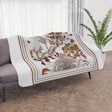 Carica l'immagine nel visualizzatore di Gallery, Tan Sherpa Blanket Laila Lago & C. by I.A.