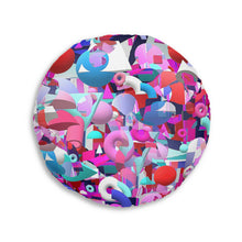 Carica l'immagine nel visualizzatore di Gallery, Tufted Floor Pillow, Round Laila Lago & C. by I.A.