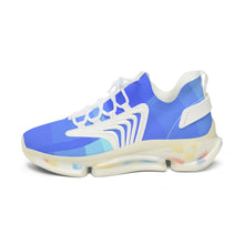 Carica l'immagine nel visualizzatore di Gallery, Women's Mesh Sneakers —Linea GRADZIONI AZZURRE