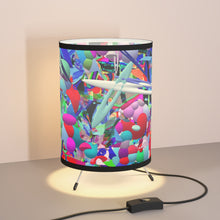 Load image into Gallery viewer, Tripod Lamp with High-Res Printed Shade, Laila Lago & C. by I.A.