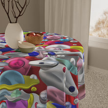 Carica l'immagine nel visualizzatore di Gallery, Tovaglia con stampa artistica  linea-Le perle-