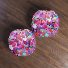 Carica l'immagine nel visualizzatore di Gallery, Tufted Floor Pillow, Round Laila Lago & C. by I.A.